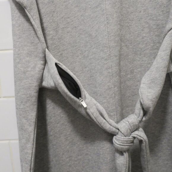 NWT ATHLETA EMBRACE DRESS grey XL pullover stretch comfy athleisure sweat summer - Picture 8 of 10